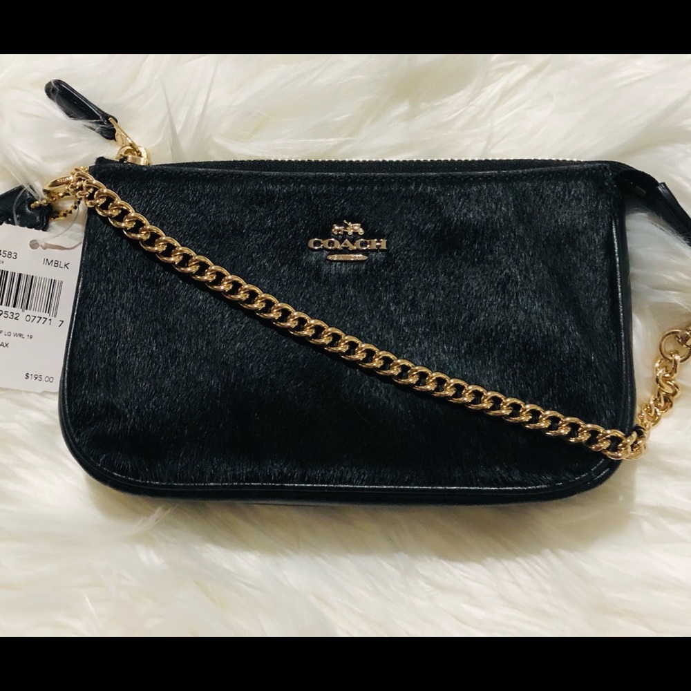 Coach Haircalf Evening Purse🌹